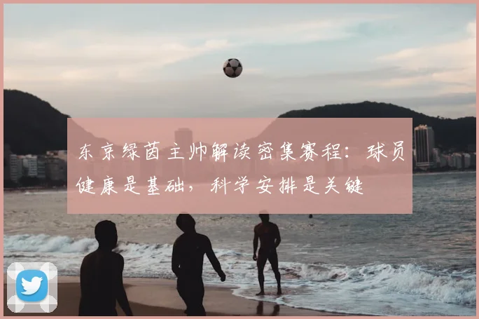 东京绿茵主帅解读密集赛程：球员健康是基础，科学安排是关键